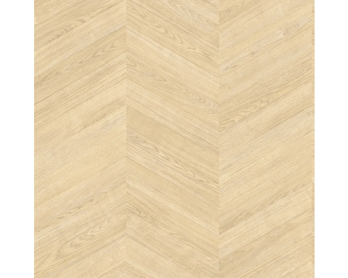 Laminat 8.0 Skanderborg Eiche sand 1292x327x8mm Helle Holzoptik im Fischgrätmuster für Bodenbeläge