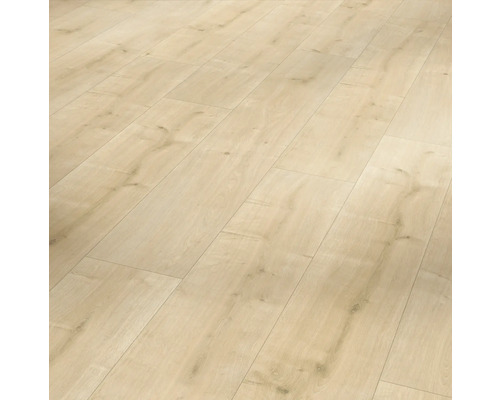 Laminat Basic 200 Eiche geschliffen Landhausdiele 1285 x 194 x 7 mm Boden aus Laminat mit Holzstruktur
