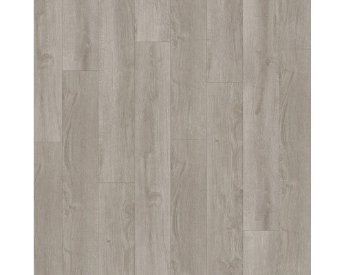Laminat Basic 200 Eiche Lichtgrau Landhausdiele 1285 x 194 x 7 mm Holzoptik Laminatboden