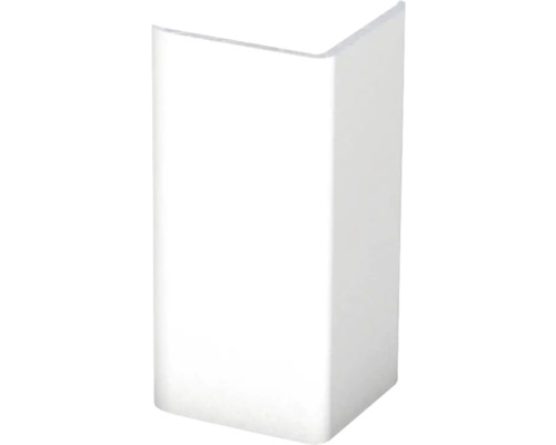 Prinz Eckschutzwinkel Alu silber ungelocht 20 x 20 x 1500 mm Kunststoff Eckprofil