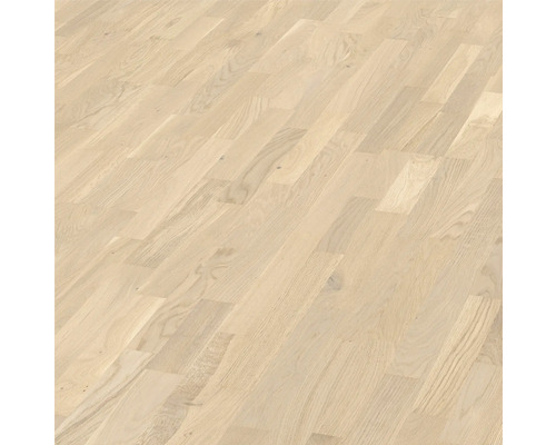 Parkett Montserrat Eiche Schiffsboden Naturgeölt Gebürstet 2390 x 200 x 13 mm Helle Parkettverlegung aus Holz
