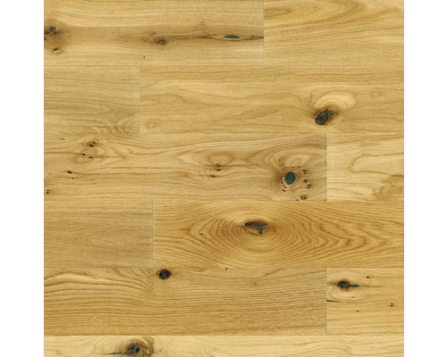 Parkett Country getönt Eiche Landhausdiele Matt lackiert Gebürstet 1092 x 180 x 14 mm Holzfußboden aus Eiche mit Astlöchern
