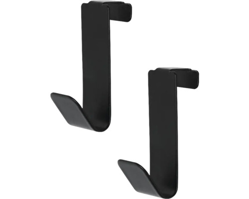 Zwei Türhaken aus Metall