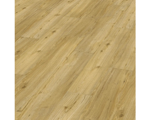 Nahaufnahme von Laminatboden in Holzoptik
