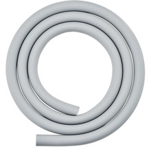 Grauer Duschschlauch in Ringform