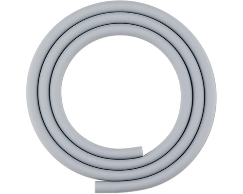 Aquariumschlauch Chihiros Filterschlauch PRO 9 / 12 mm 3 m grau Silikon, sehr flexibel Grauer PVC-Schlauch aufgerollt