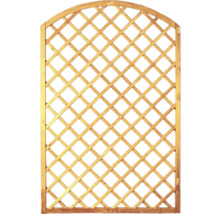 Holzspalier mit abgerundetem oberen Abschluss für den Garten