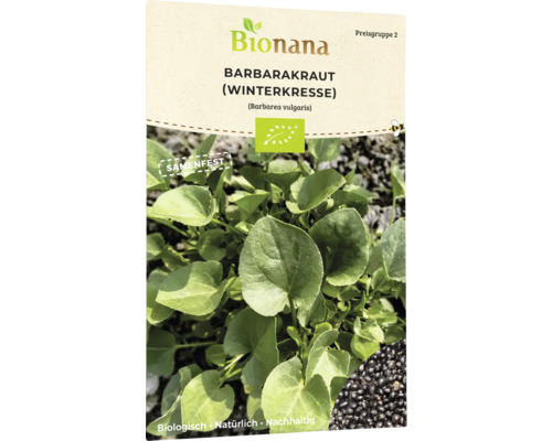 Kräutersamen Bionana Winterkresse 'Barbarakraut'