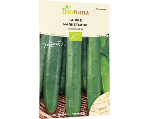 Gemüsesamen Bionana Gurke 'Marketmore'