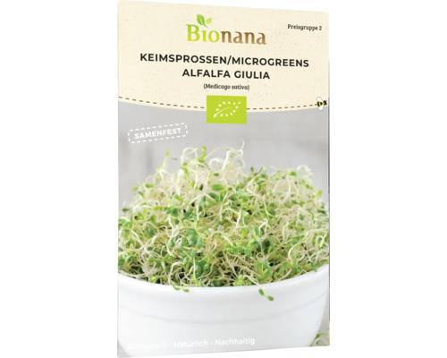 Keimsprossen Bionana Alfalfa 'Giulia'