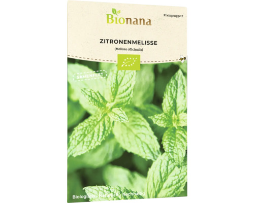 Kräutersamen Bionana Zitronenmelisse