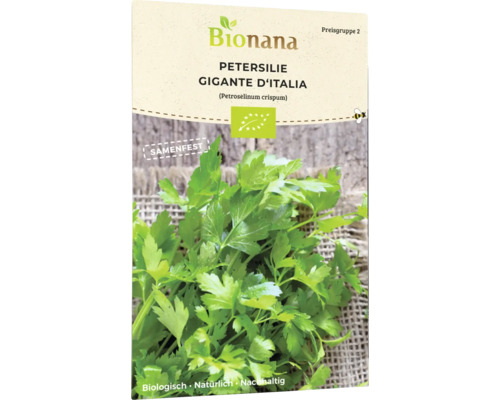 Kräutersamen Bionana Petersilie 'Gigante d'Italia'