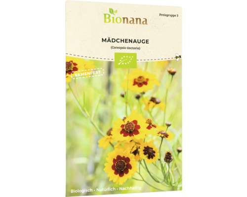 Blumensamen Bionana Mädchenauge 'Mädchenauge'