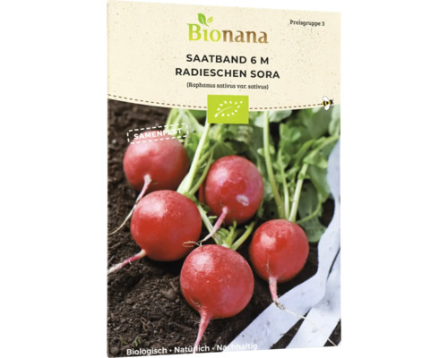 Gemüsesamen Bionana Radieschen 'Sora'