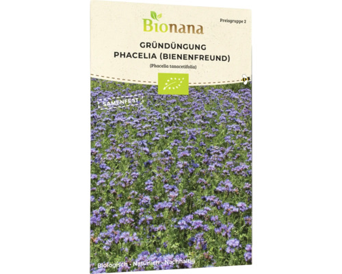 Gründünger Bionana Bienenfreund 'Phacelia tanacetifolia'