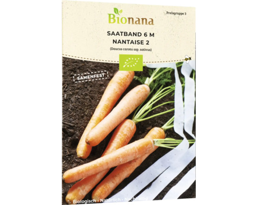 Gemüsesamen Bionana Karotte 'Nantaise'