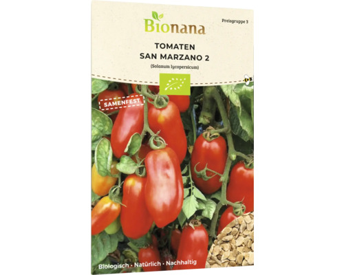 Gemüsesamen Bionana Tomate 'San Marzano'