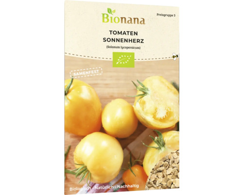 Gemüsesamen Bionana Tomate 'Sonnenherz'