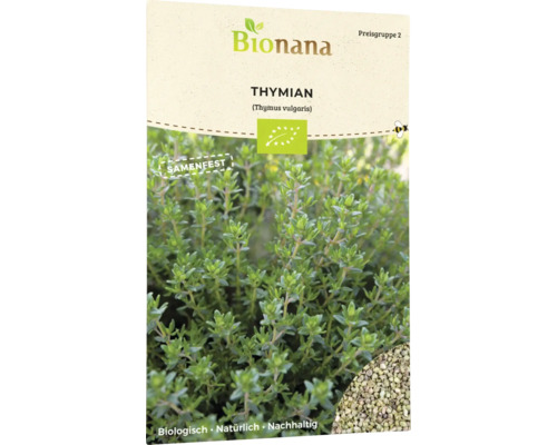 Kräutersamen Bionana Thymian