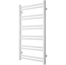 Designheizkörper DUO 12 920x500 mm weiß Anschluss Beidseitig unten