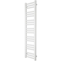 Designheizkörper KOSMO 21 1400x360 mm weiß Anschluss Beidseitig unten