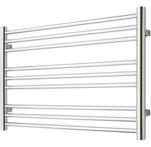 Handtuchwärmer aus Metall mit horizontalen Heizstäben