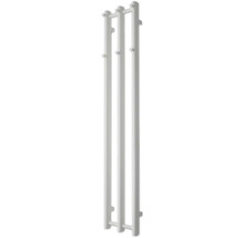 Designheizkörper VINO 3 1400x250 mm weiß Anschluss Beidseitig unten