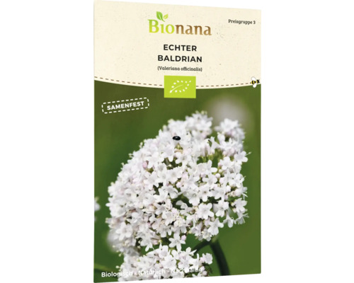 Blumensamen Bionana Mischung 'Bio Wildblume Echter Baldrian'