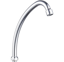 Wasserhahn mit gebogenem Auslauf