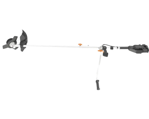 Rasentrimmer mit Akku und Schneidschutz