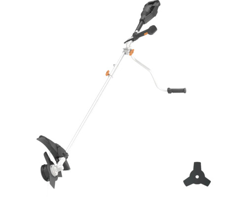 Akku-Rasentrimmer mit Schneideblatt