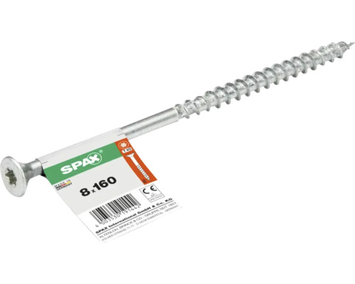Spax Schraube 8x160 mit Senkkopf