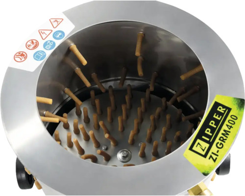 Geflügelrupfmaschine mit Gummifingern für die Geflügelverarbeitung