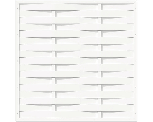 Sichtschutzzaun Element aus Kunststoff