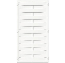 Sichtschutzzaunfeld mit horizontalen Lamellen