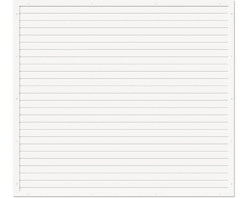 Weiße Profilholzplatte für den Innenbereich