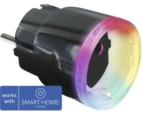Stecker Adapter Shelly Plus Plug S, 2er-Set, IP 20 schwarz Smarte Steckdose für das Smart Home System
