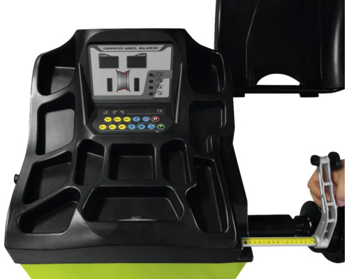 Computer-Radauswuchtmaschine zur Reifenreparatur