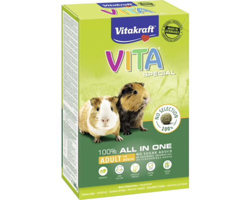 Nagerfutter, Vitakraft Vita Special Meerschweinchen Regular Vitakraft Vita Special Alleinfutter für Meerschweinchen