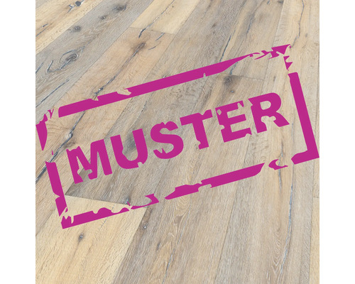 Handmuster zu Parkett Base 59 B&J Oak No .12 Lancaster Eiche Landhausdiele Gebürstet 1900 x 190 x 14 mm Handmuster zu Parkett Base 59 B&J Oak No .12 Lancaster Eiche Landhausdiele Gebürstet 1900 x 190 x 14 mm