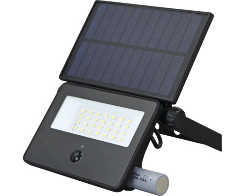 LED Wandleuchte Solarleuchte e2 SEGIN, 10 W, IP 54, anthrazit