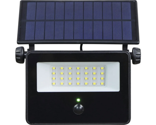 Solarstrahler mit LED Leuchtmittel und Solarpanel