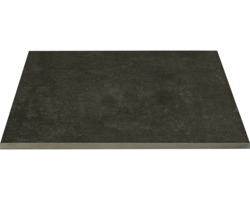 FLAIRSTONE Terrassenplatte Feinsteinzeug Urban Grafit 2.0 rektifizerite Kante 60 cm x 60 cm x 2 cm