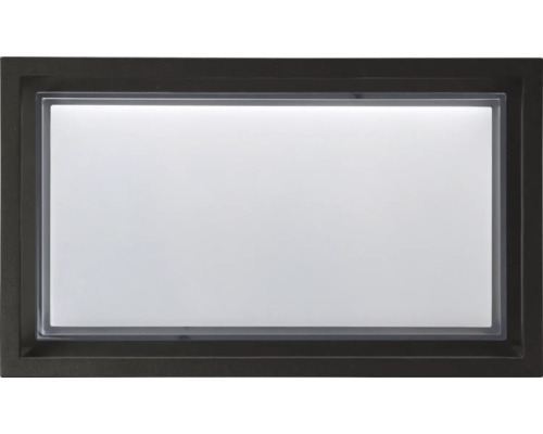 Rechteckige Wandleuchte mit Einfassung