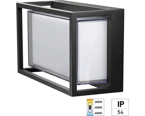 Außenleuchte mit Schutzart IP54 und einstellbarer Farbtemperatur