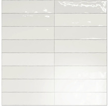 Rechteckige, glänzende Fliesen