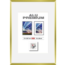 Bilderrahmen Alu Duo gold matt 21x30 cm-thumb-0 Bilderrahmen Alu Duo gold matt 21x30 cm-thumb-0