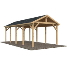 Holzcarport mit Dach