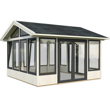 Pavillon Palmako Isabella 14,7 m² 401 x 401 cm natur