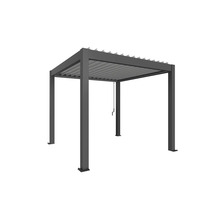 Pergola mit Lamellendach aus Metall